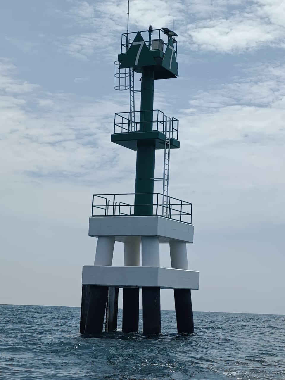 Reconstruction of Beacon KP 7 at Kuantan Port