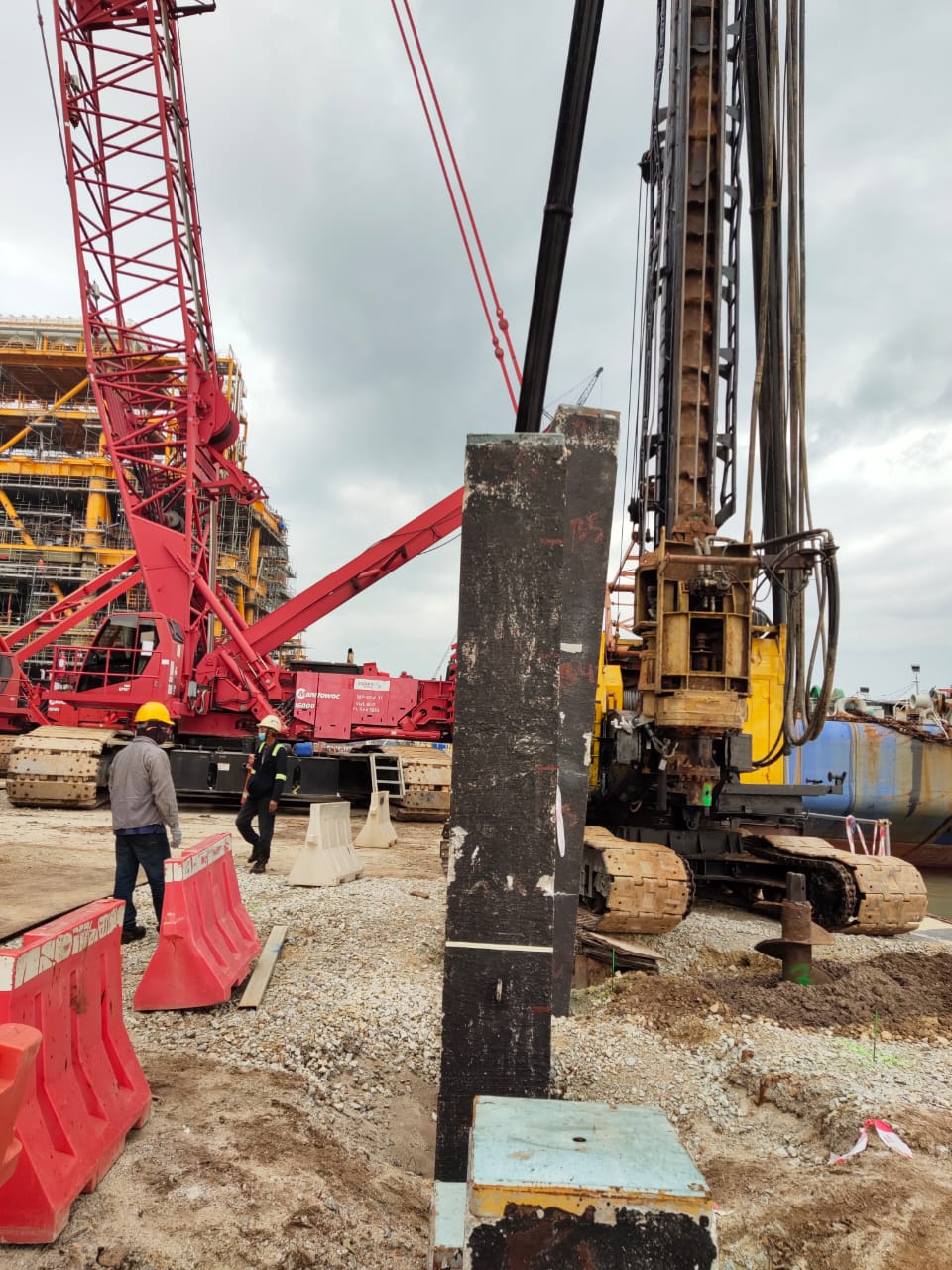 Pre-bored Works at Sapura Fabrication Yard gallery image