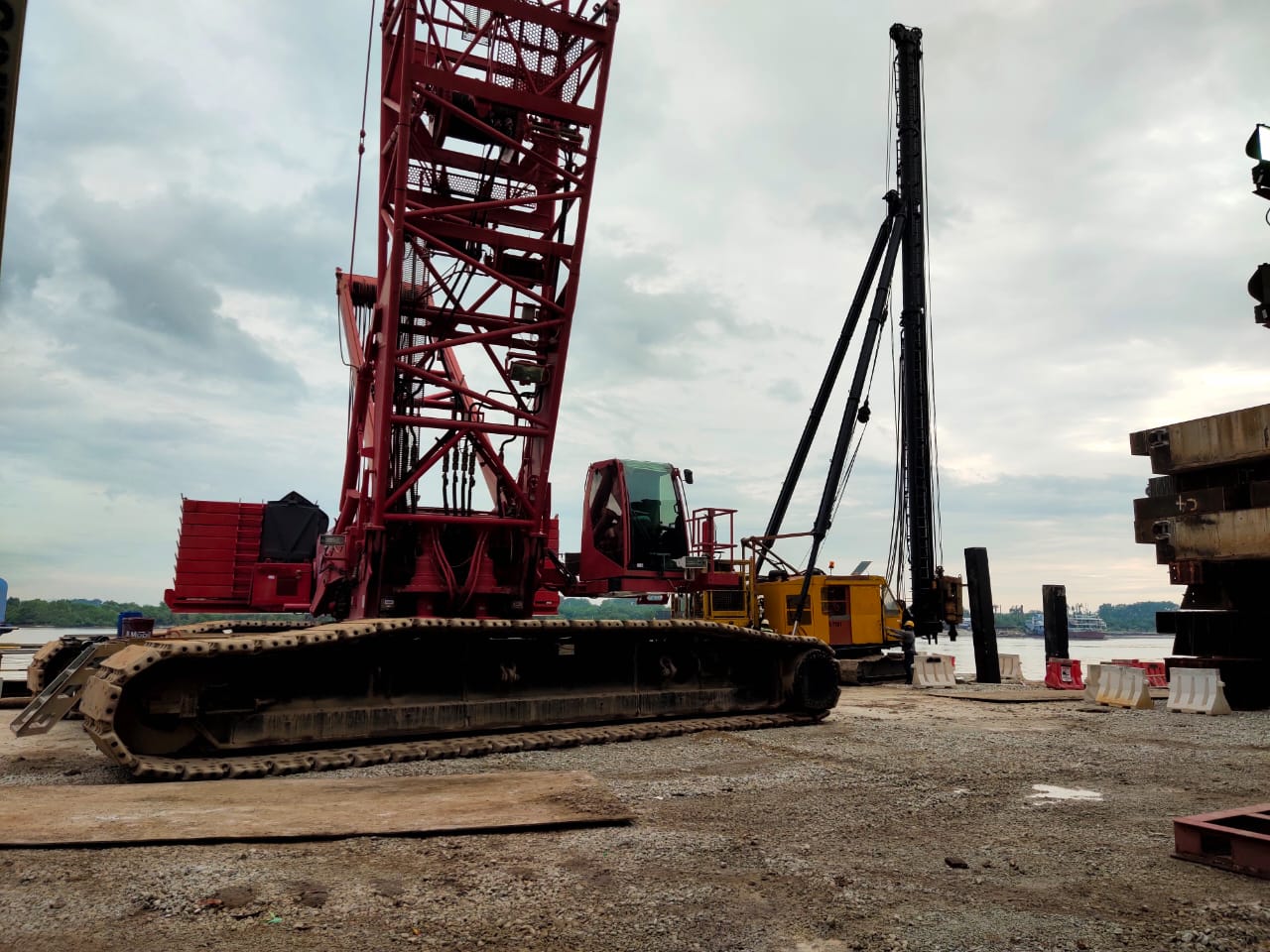 Pre-bored Works at Sapura Fabrication Yard gallery image