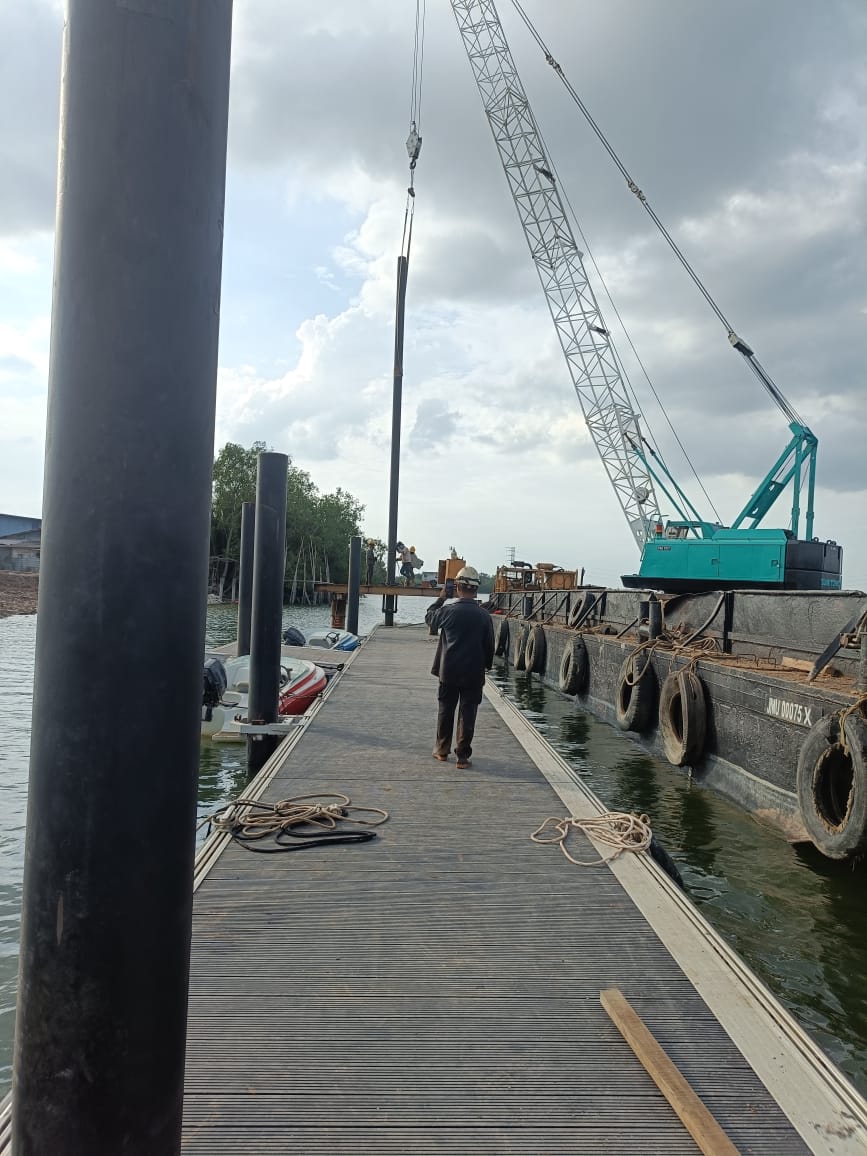 Piling Works at K11, Tanjung Agas cover image