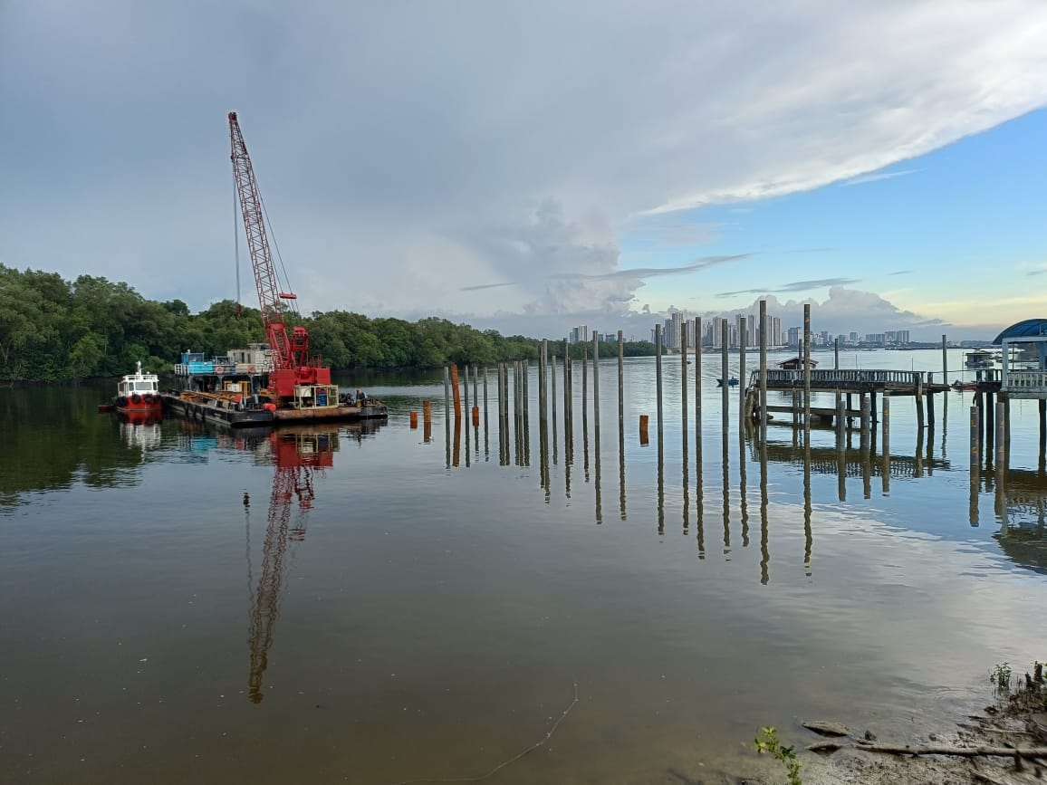 Construction and Completion of Jetty cover image