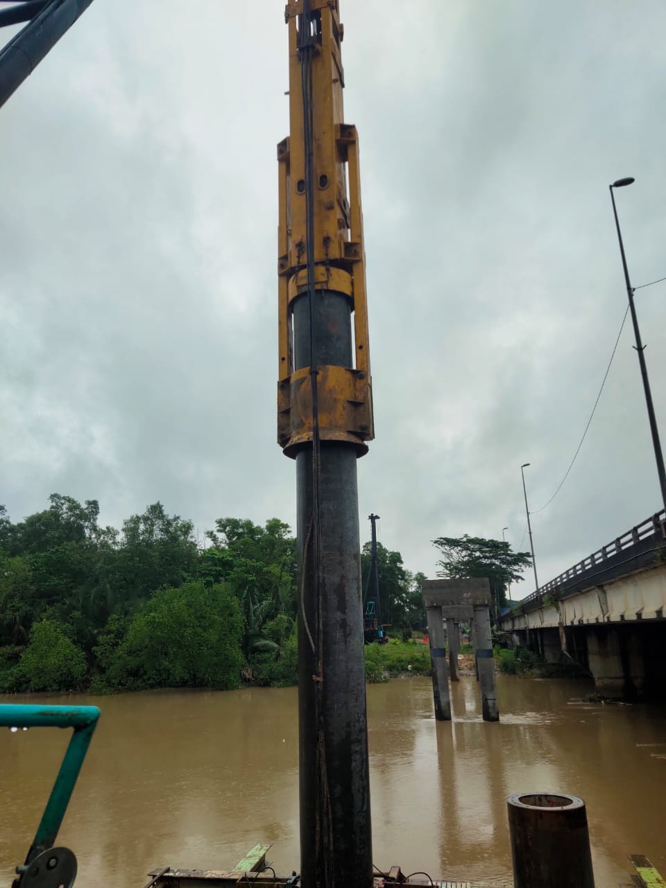 Supply and Installation of Pilecap for Sungai Skudai Cable Bridge and Sungai Kempas Cable Bridge gallery image