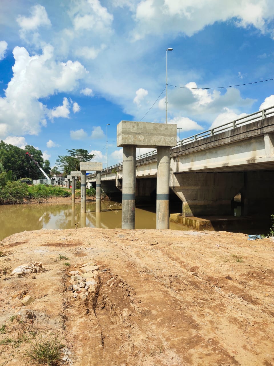 Supply and Installation of Pilecap for Sungai Skudai Cable Bridge and Sungai Kempas Cable Bridge gallery image