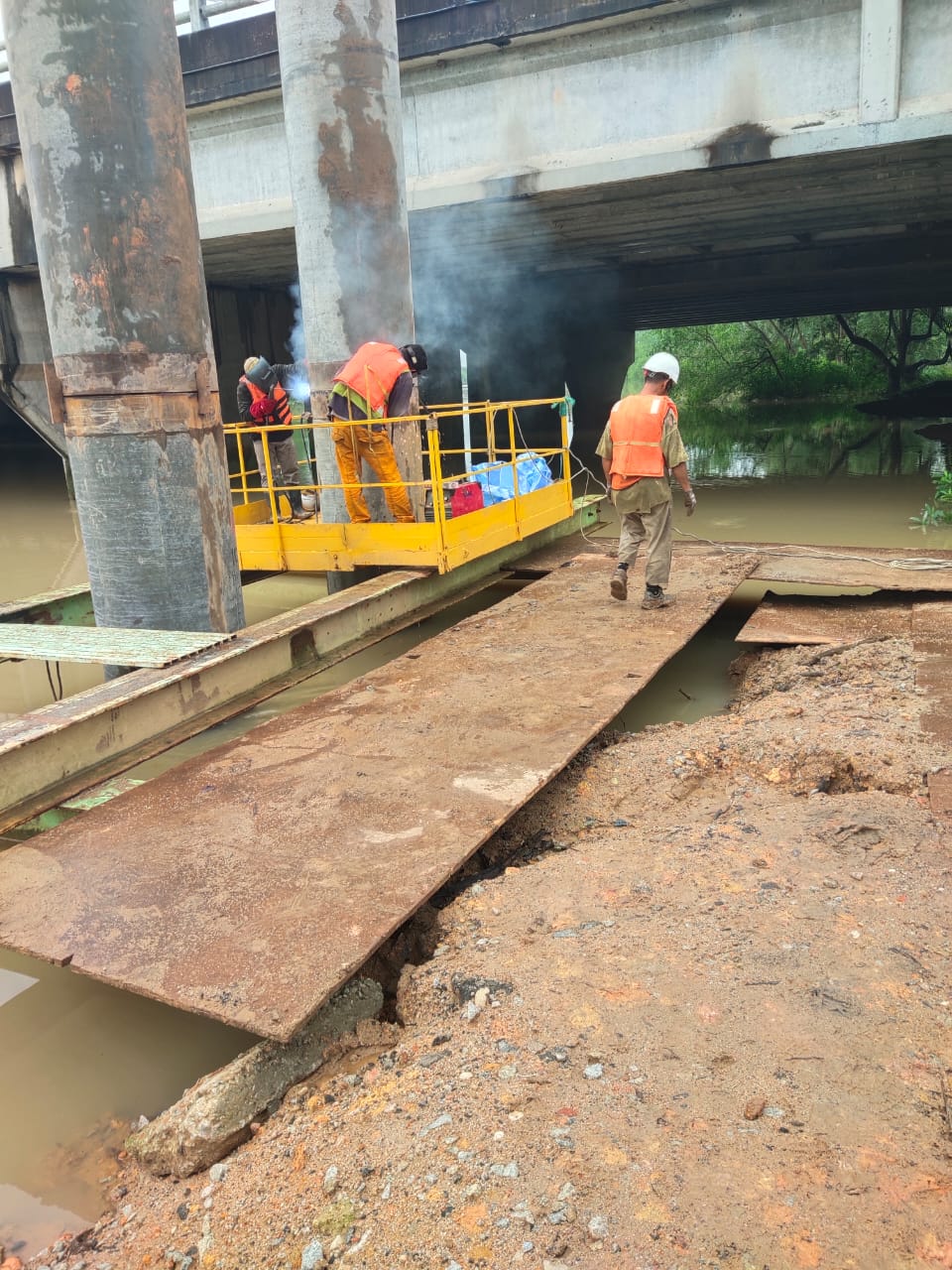Supply and Installation of Pilecap for Sungai Skudai Cable Bridge and Sungai Kempas Cable Bridge cover image